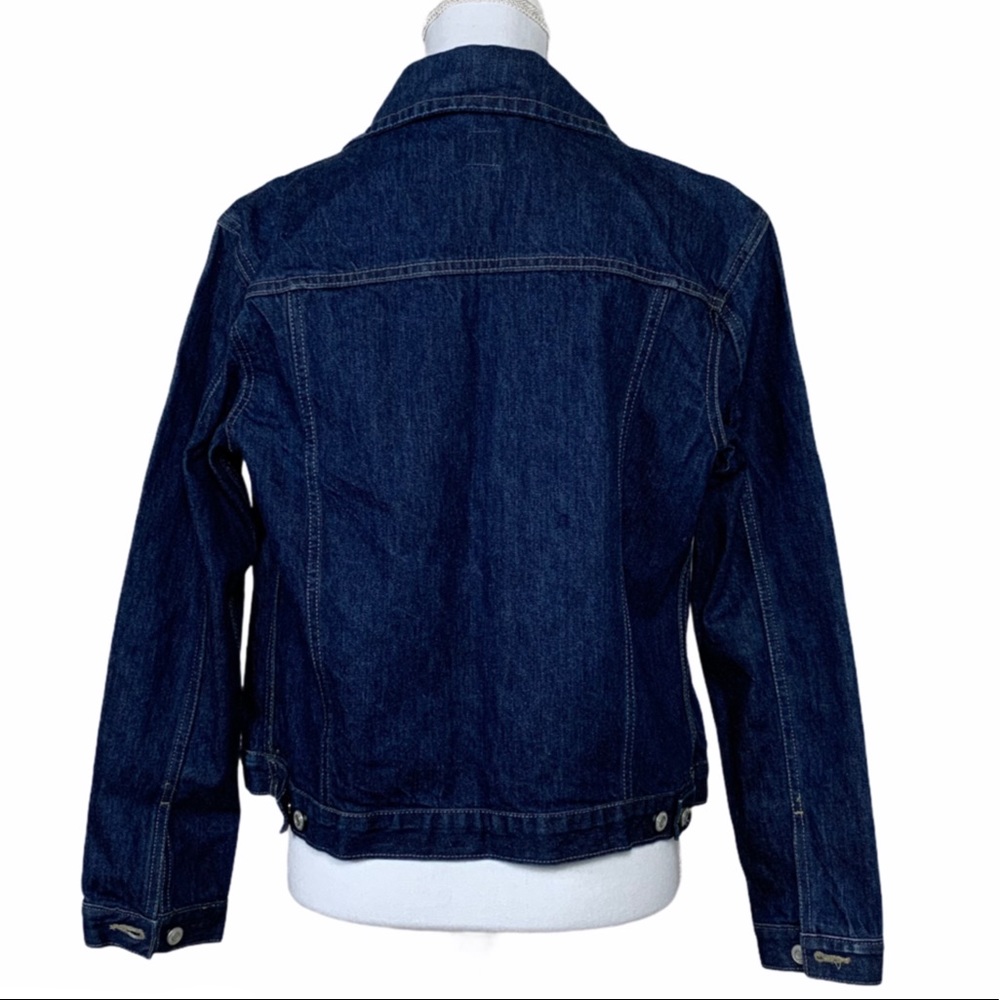 Gap Blue Denim Jacket, Side Medium - image 2